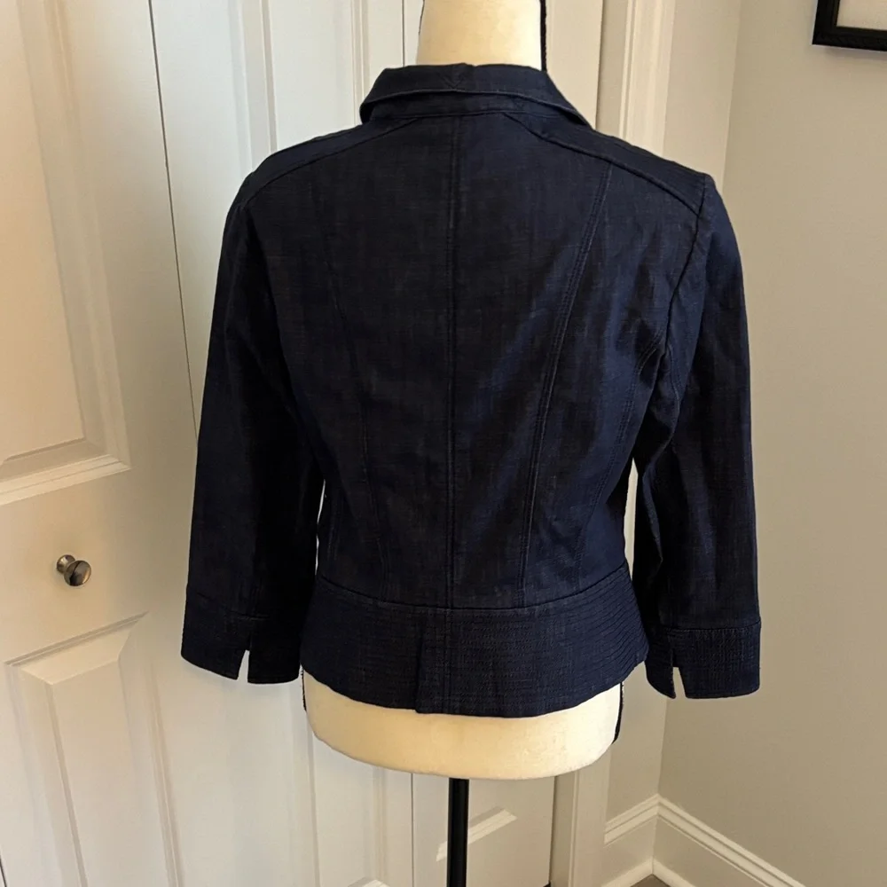 WHBM Women's Denim Jacket NWOT - Picture 5 of 6